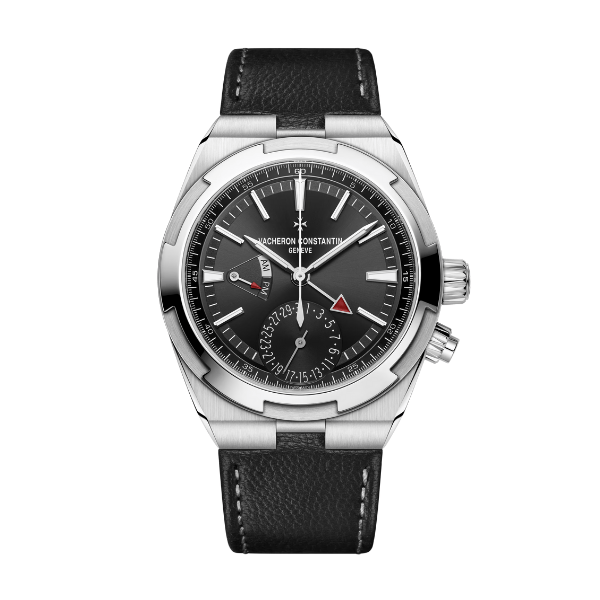 Vacheron Constantin Overseas Dual Time 7900V 41mm Black Dial Steel – 12A 1:1 Super Clone Watch