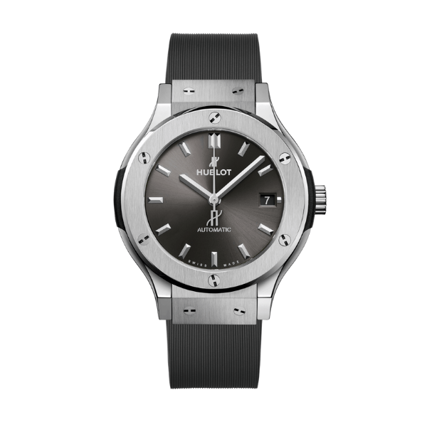 Hublot Classic Fusion Titanium 38mm Gray Dial Unisex Size – 12A 1:1 Super Clone Watch