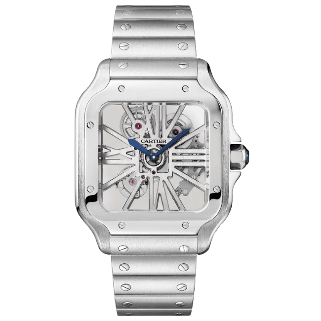Cartier Santos Large Skeleton WHSA0015 39mm – 12A 1:1 Super Clone Watch