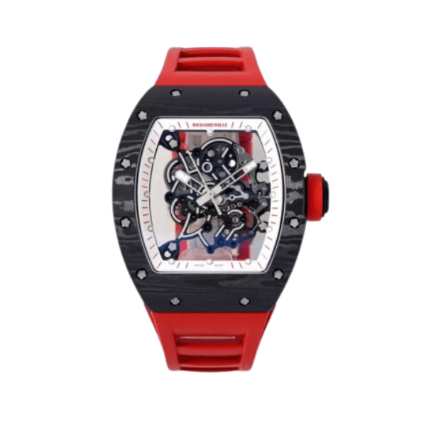 Richard Mille RM55 DARK-NTPT 42mm Carbon Tinh Chỉnh – 12A 1:1 Super Clone Watch