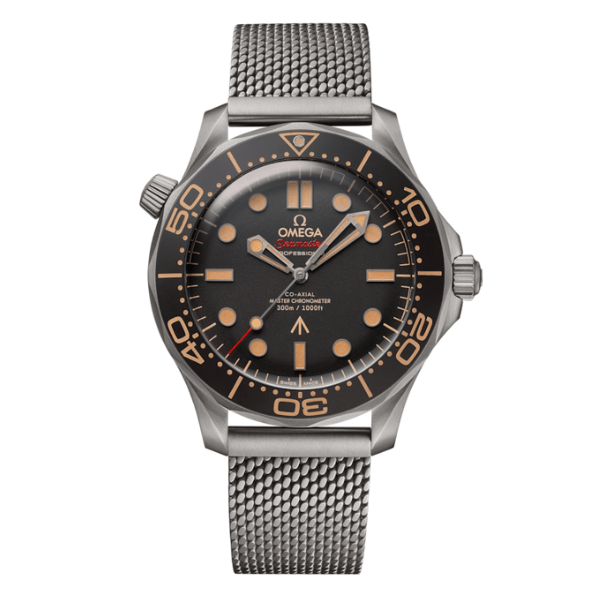 Omega Seamaster Diver “James Bond 007 Edition” 42mm Black Dial Titanium – 12A 1:1 Super Clone Watch