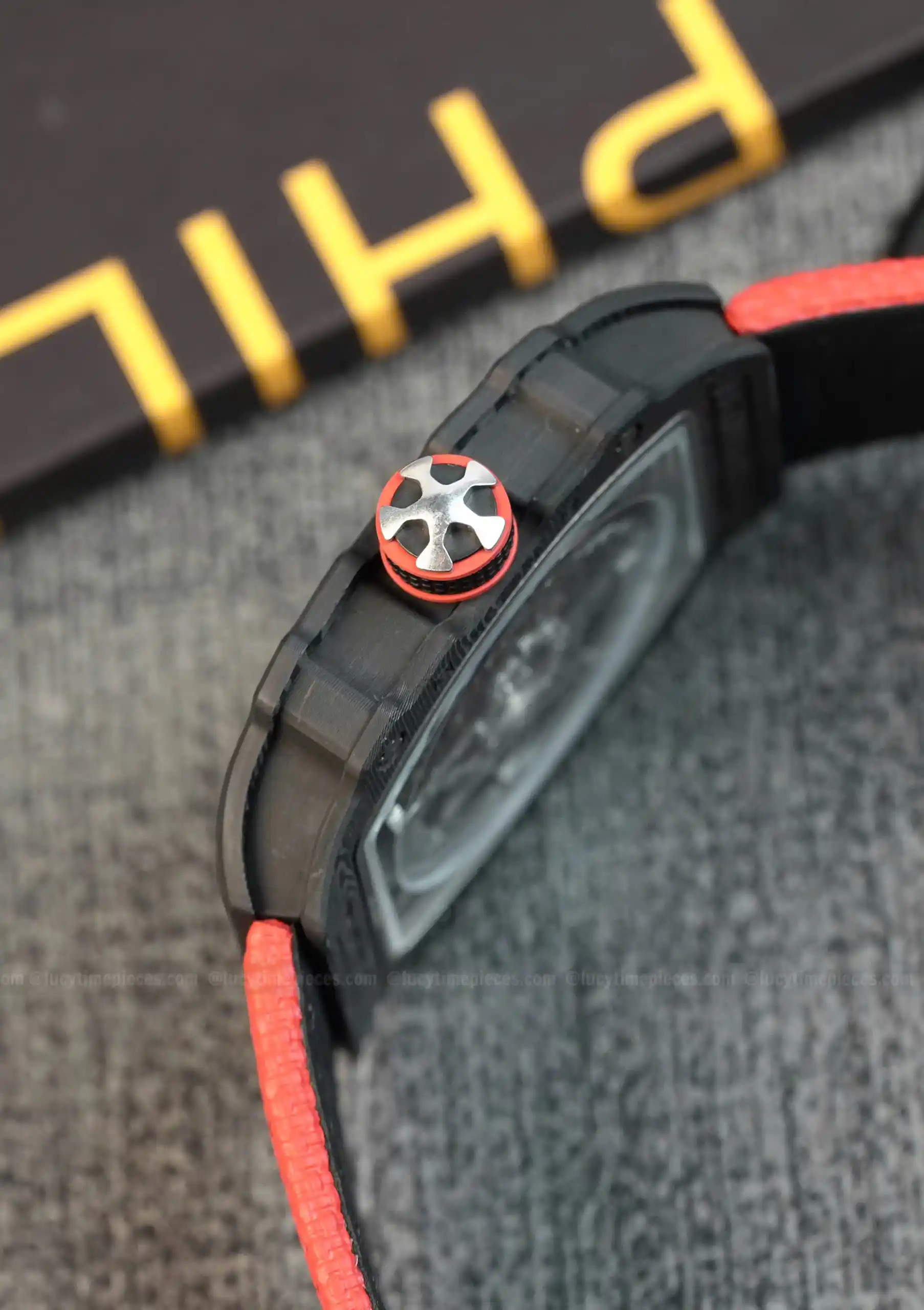 Richard Mille RM67-02 Italy Black Carbon TPT Italy Custom Modify – Handcrafted Version