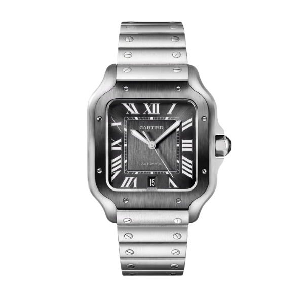 Cartier Santos De Cartier Ceramic CRWSSA0037 39.8mm Miyota.9015 – 12A 1:1 Super Clone Watch