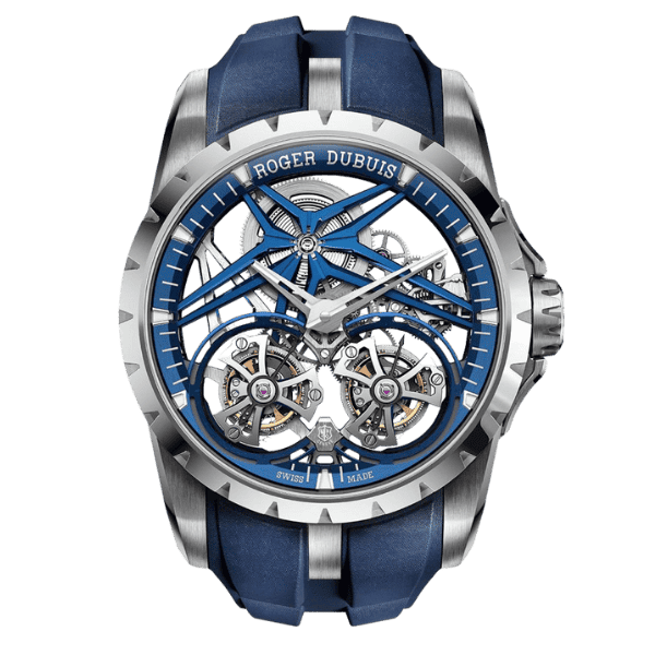 Roger Dubuis Excalibur Double Tourbillon Cobalt RDDBEX1109 – 12A 1:1 Super Clone Watch