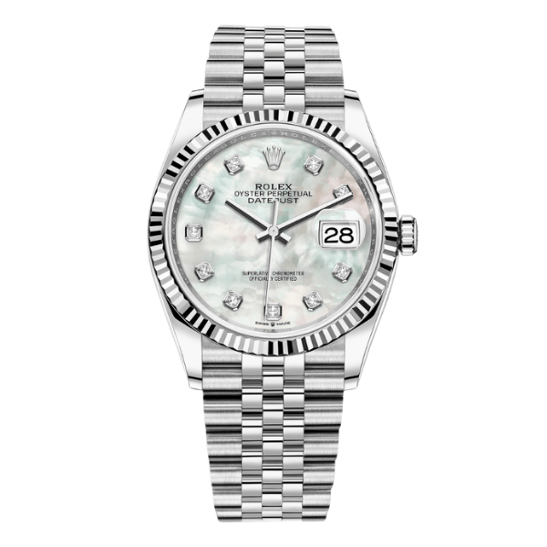 Rolex Datejust 36mm Silver MOP Dial 126234 – VIP Version