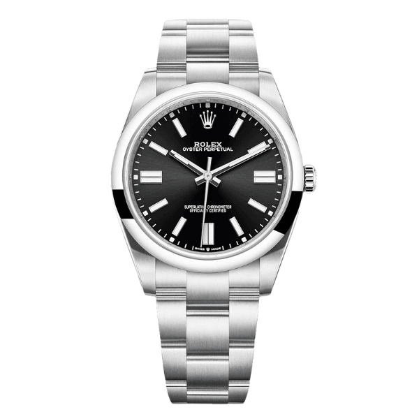 Rolex Oyster Perpetual 41mm 124300 Mặt Số Đen Black Dial Steel – 12A 1:1 Super Clone Watch