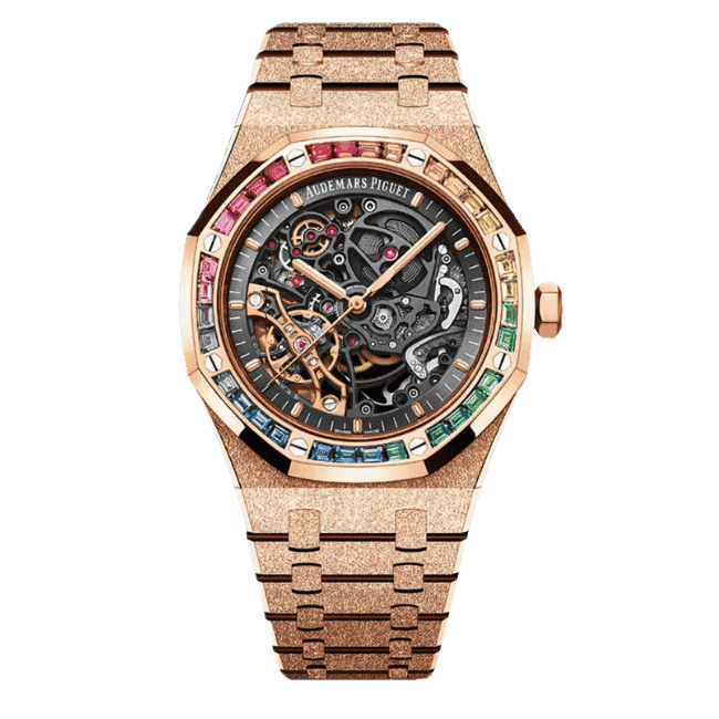 Audemars Piguet Royal Oak Frosted Gold Double Balance Wheel Openworked 15412OR.YG.1224OR.01-B 41mm – 12A 1:1 Super Clone Watch