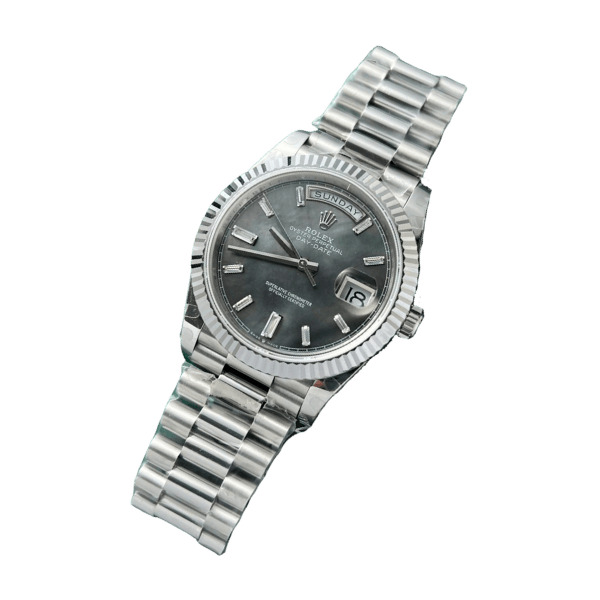 Rolex Day Date 40mm 180gram Silver MOP Dial 228239 – VIP Version