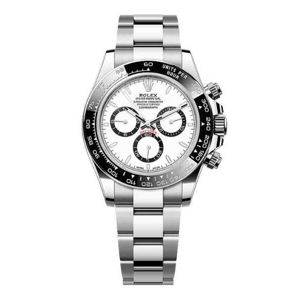 Rolex Cosmograph Daytona Panda 126500LN-0001 40mm Steel Caliber 4131 – 12A 1:1 Super Clone Watch